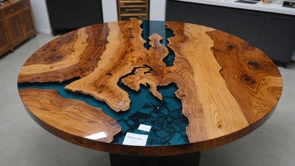 Table bois époxy à vendre : découvrez nos pièces uniques